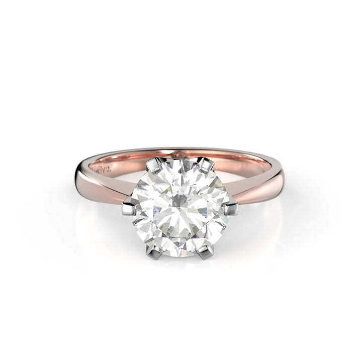 Festive Classic Timanttisormus 2,00 ct Punakulta