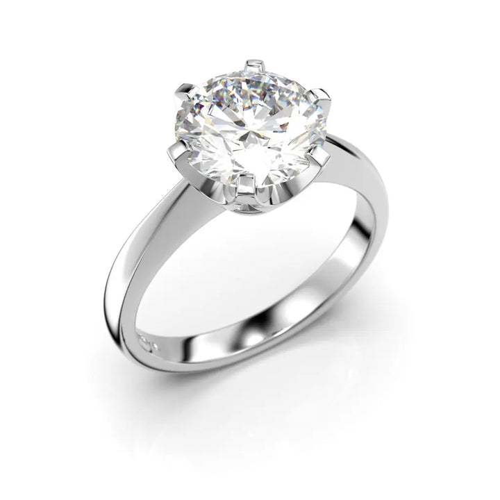 Festive Classic Timanttisormus 2,00 ct Valkokulta