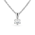 Festive Timanttiriipus Classic 0,70 ct Valkokulta 14K