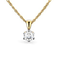 Festive Timanttiriipus Classic 1,00 ct Keltakulta 14K