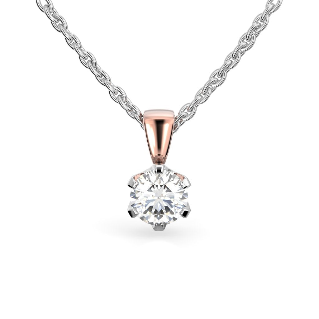 Festive Timanttiriipus Classic 1,00 ct Punakulta 14K
