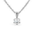 Festive Timanttiriipus Classic 1,00 ct Valkokulta 14K