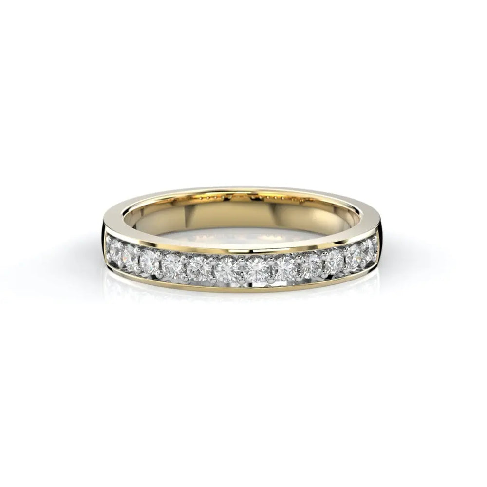 Festive Ariel timanttisormus 0,24 ct keltakulta