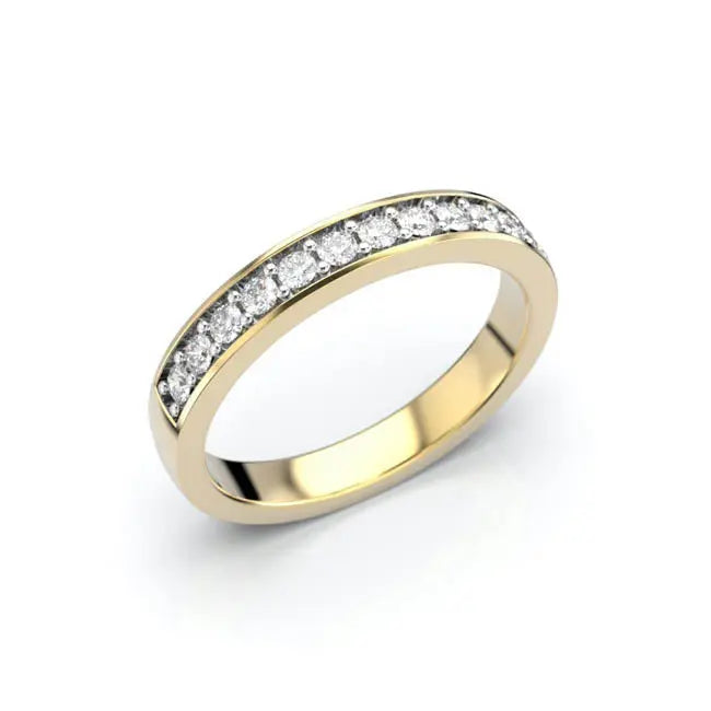 Festive Ariel timanttisormus 0,24 ct keltakulta