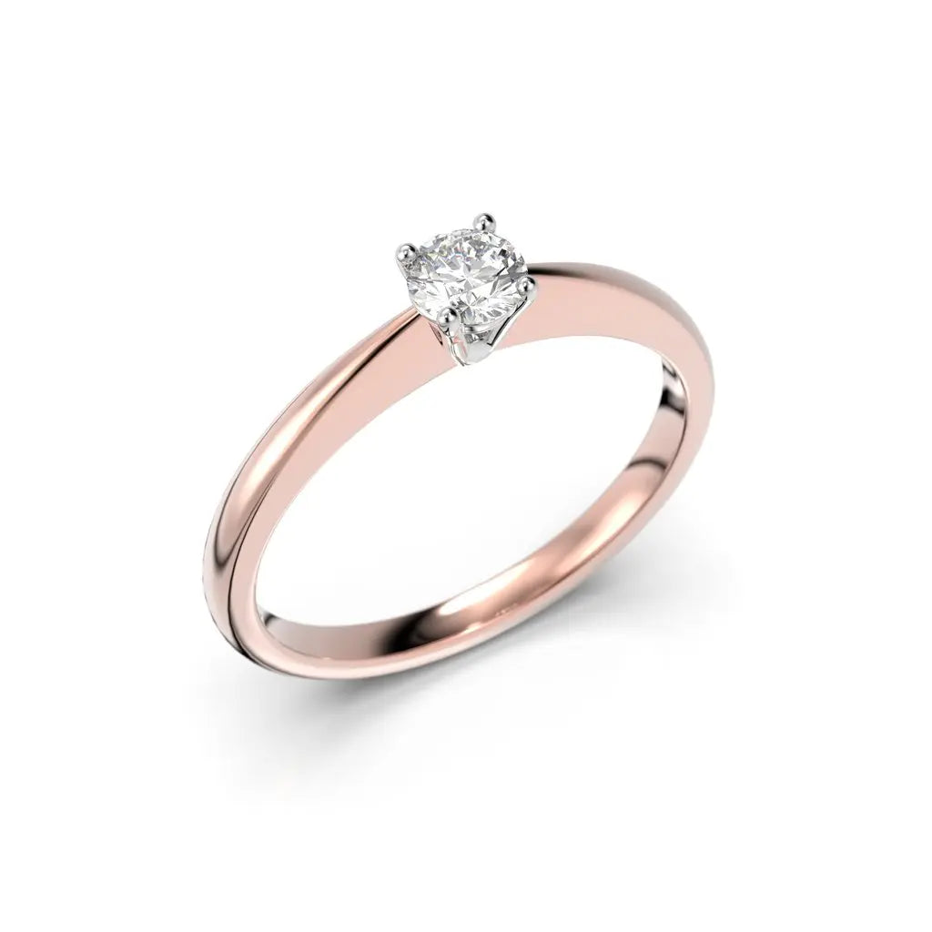 Festive Helen Timanttisormus 0,19 ct Punakulta