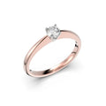 Festive Helen timanttisormus 0,19 ct punakulta