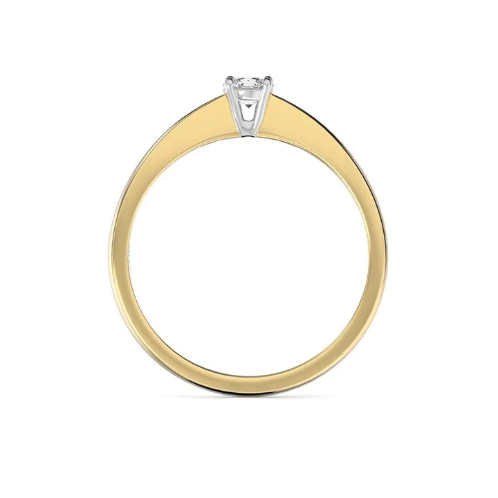 Festive Helen Timanttisormus 0,19 ct Keltakulta