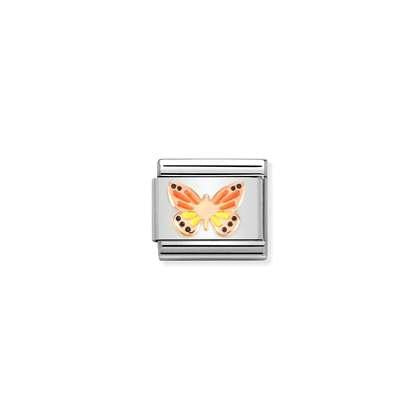 Nomination Classic Rainbow Butterfly
