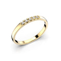 Festive Victoria 0,05 ct timanttisormus keltakulta