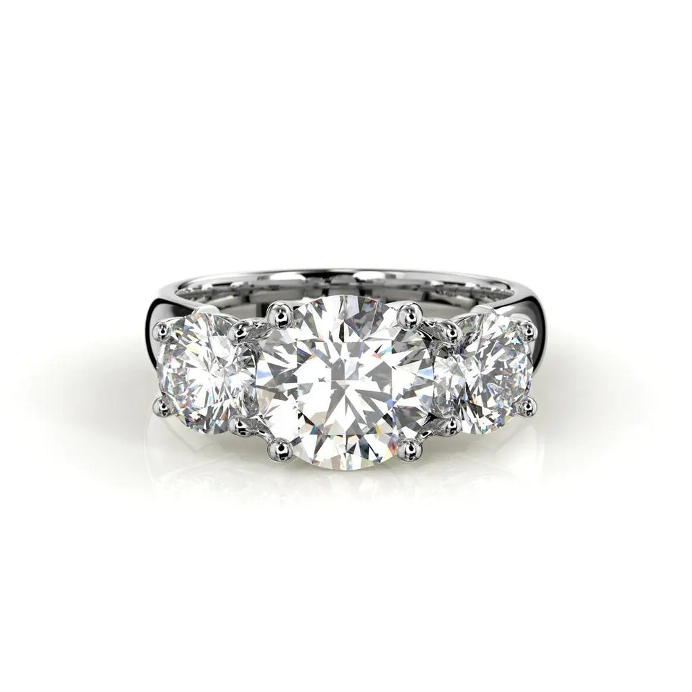 Festive Timanttisormus Trilogy Soft 3,40 ct