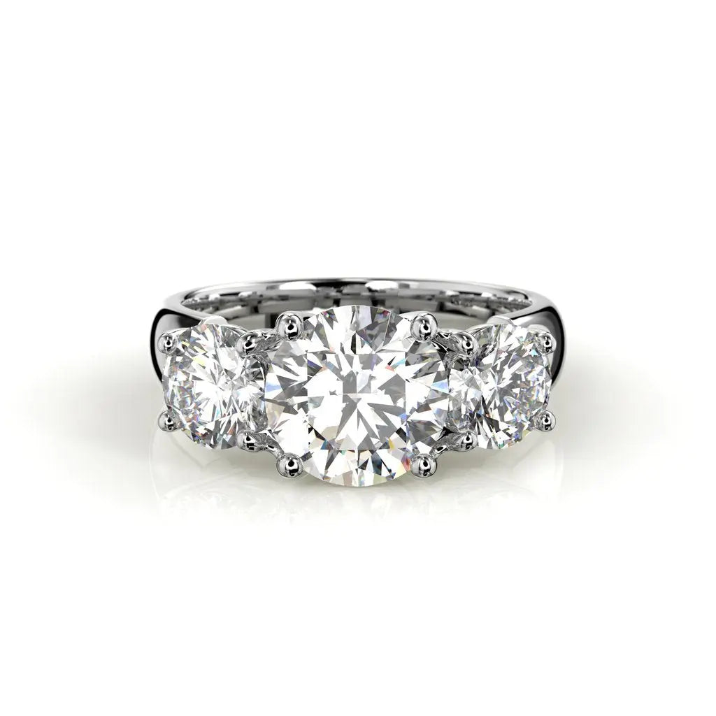 Festive Timanttisormus Trilogy Soft 3,40 ct