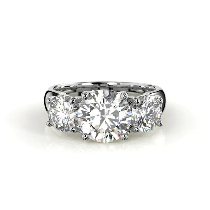 Festive Timanttisormus Trilogy Soft 3,40 ct