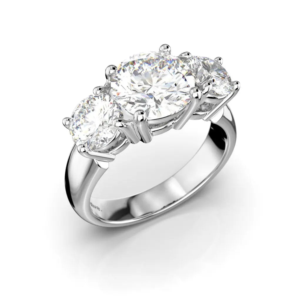 Festive Timanttisormus Trilogy Soft 3,40 ct