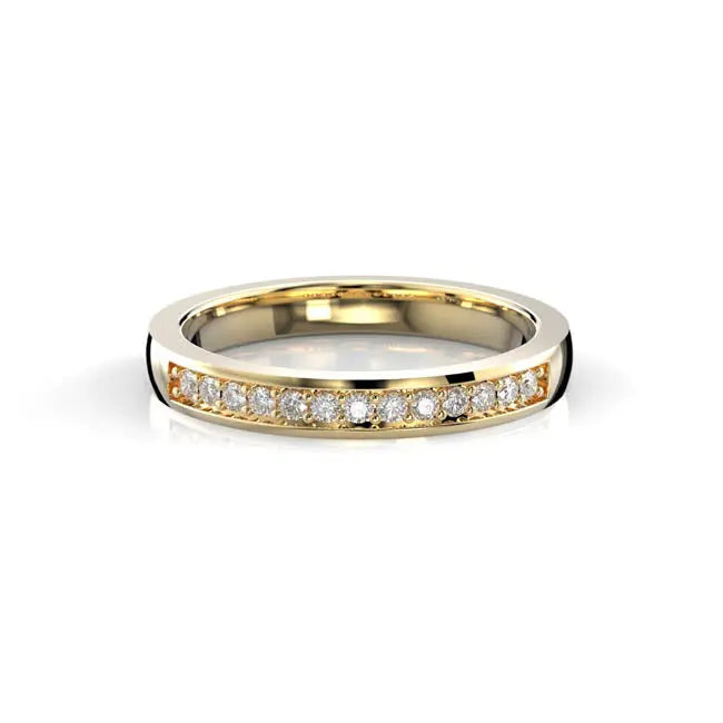 Festive Ariel Timanttisormus 0,13 ct keltakulta