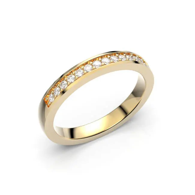 Festive Ariel Timanttisormus 0,13 ct keltakulta