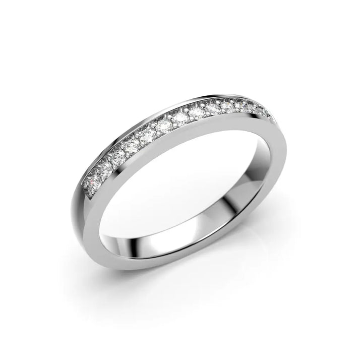 Festive Ariel Timanttisormus 0,13 ct valkokulta
