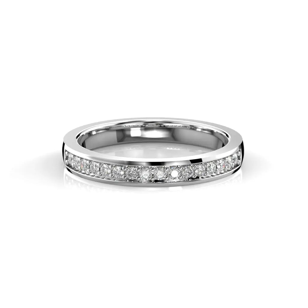 Festive Ariel timanttisormus 0,16 ct valkokulta