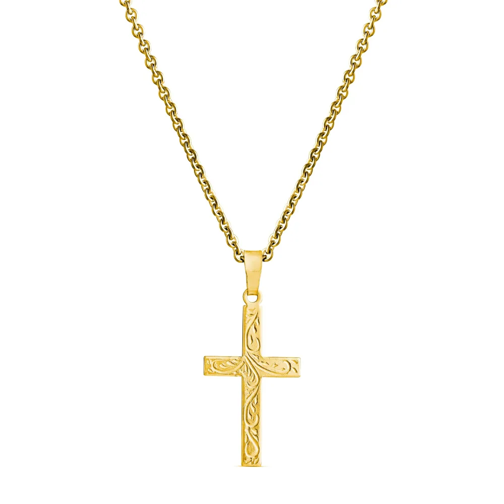 Kullattu hopeinen rippiristi 5253601500 Top Gold