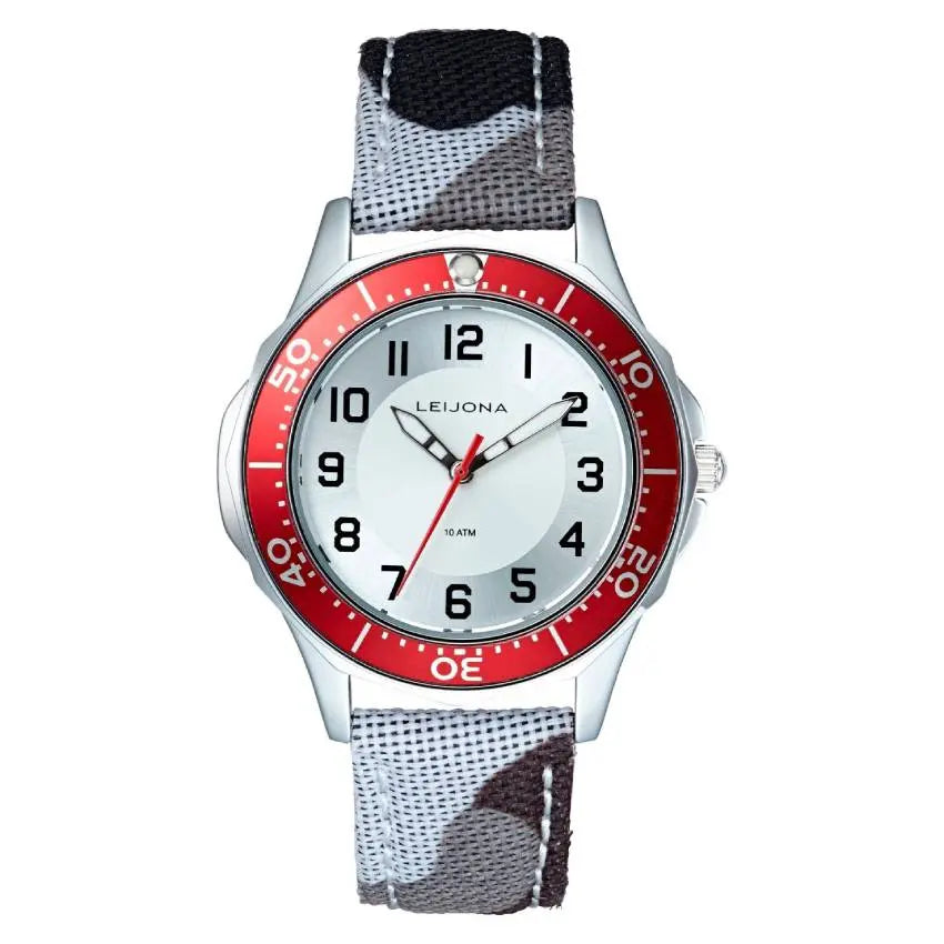 Leijona lasten kello junior sport army 5323-978 Leijona