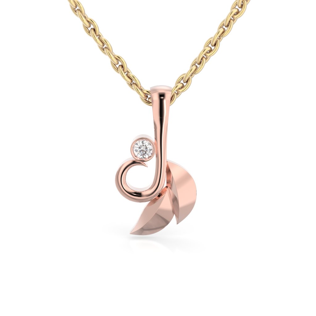 Festive Timanttiriipus Garden 0,03 ct Punakulta 14K