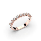 Festive Anna Timanttisormus 0,18 ct punakulta