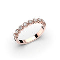 Festive Anna Timanttisormus 0,18 ct punakulta