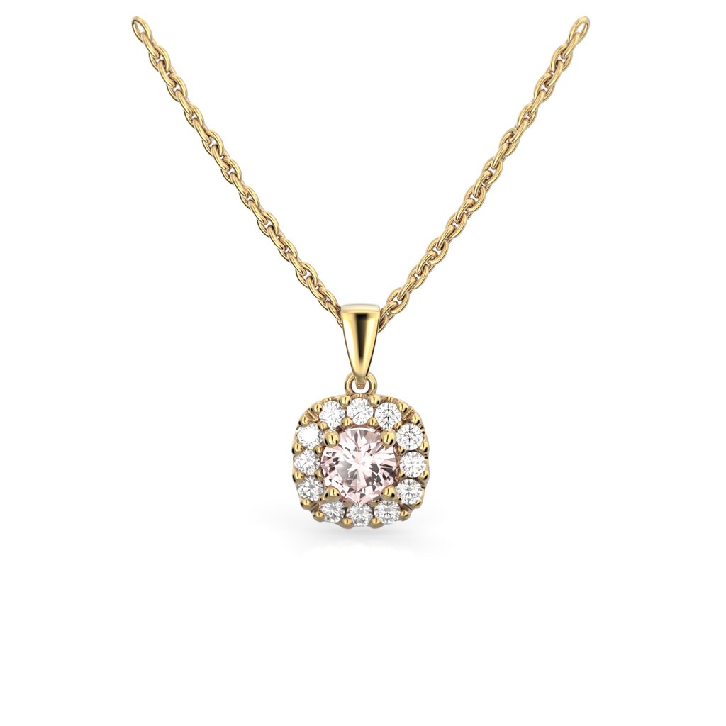 Festive Timanttiriipus Janette 0,12 ct Keltakulta 14K