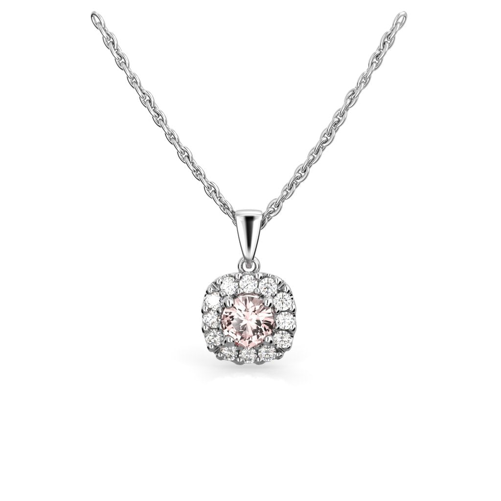 Festive Timanttiriipus Janette 0,12 ct Valkokulta 14K