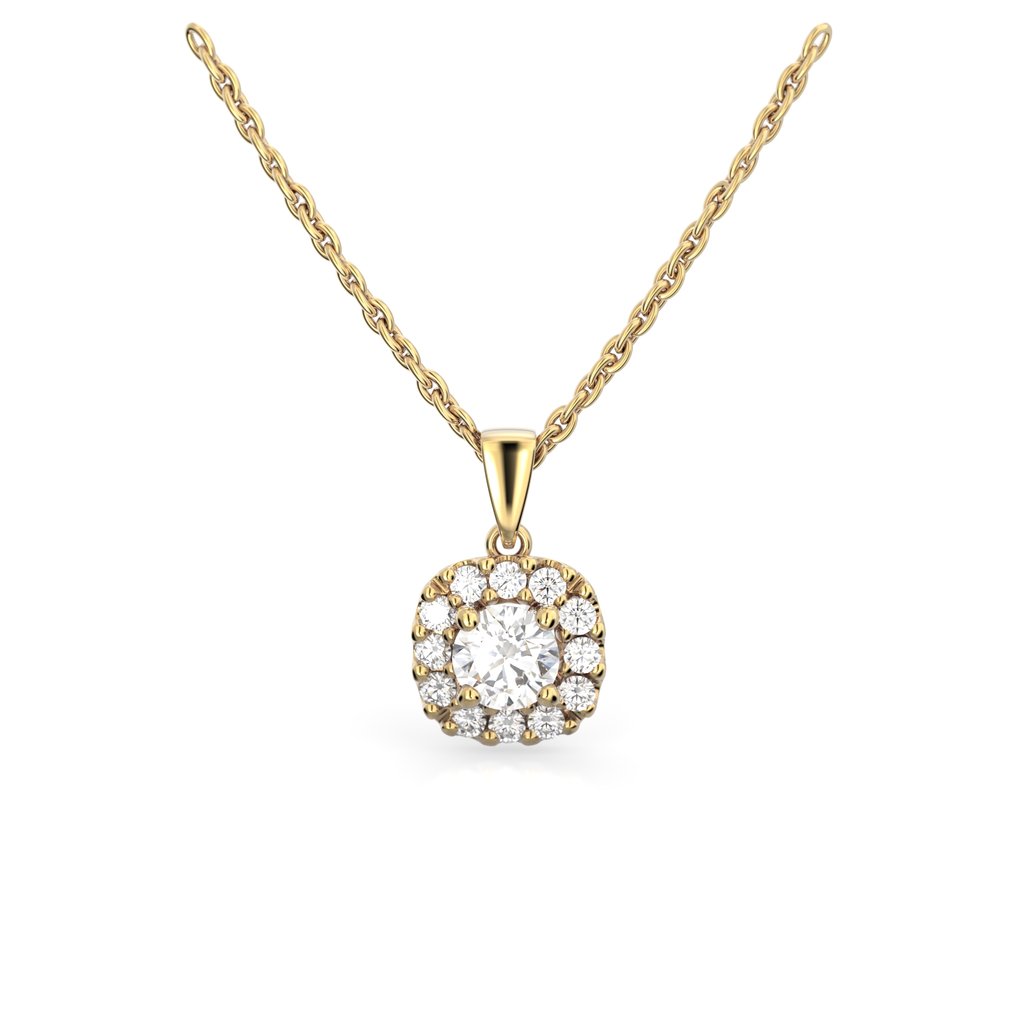 Festive Timanttiriipus Janette 0,30 ct Keltakulta 14K