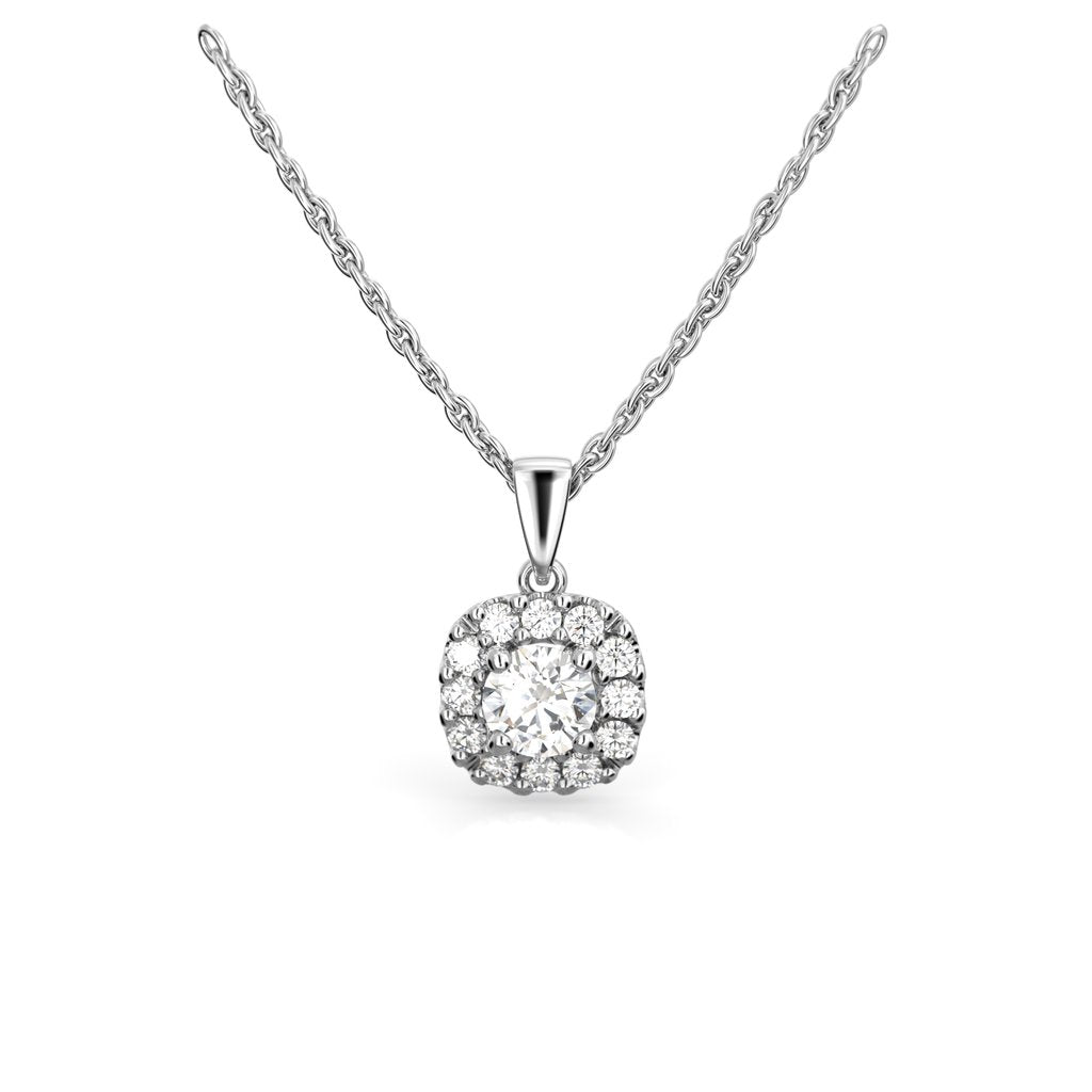 Festive Timanttiriipus Janette 0,30 ct Valkokulta 14K