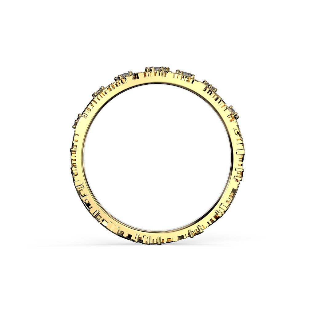 Festive Routa Timanttisormus 0,11 ct / 3,0 mm keltakulta