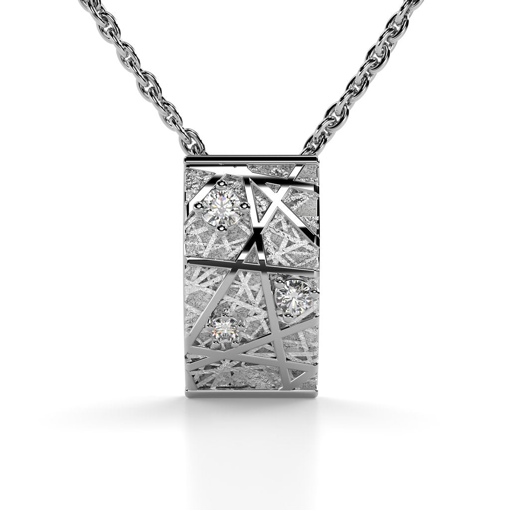 Festive Timanttiriipus Routa 6 mm 0,05 ct Valkokulta 18K