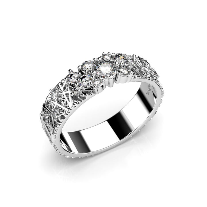 Festive Routa Rakka Timanttisormus 0,33 ct valkokulta tuotekuva