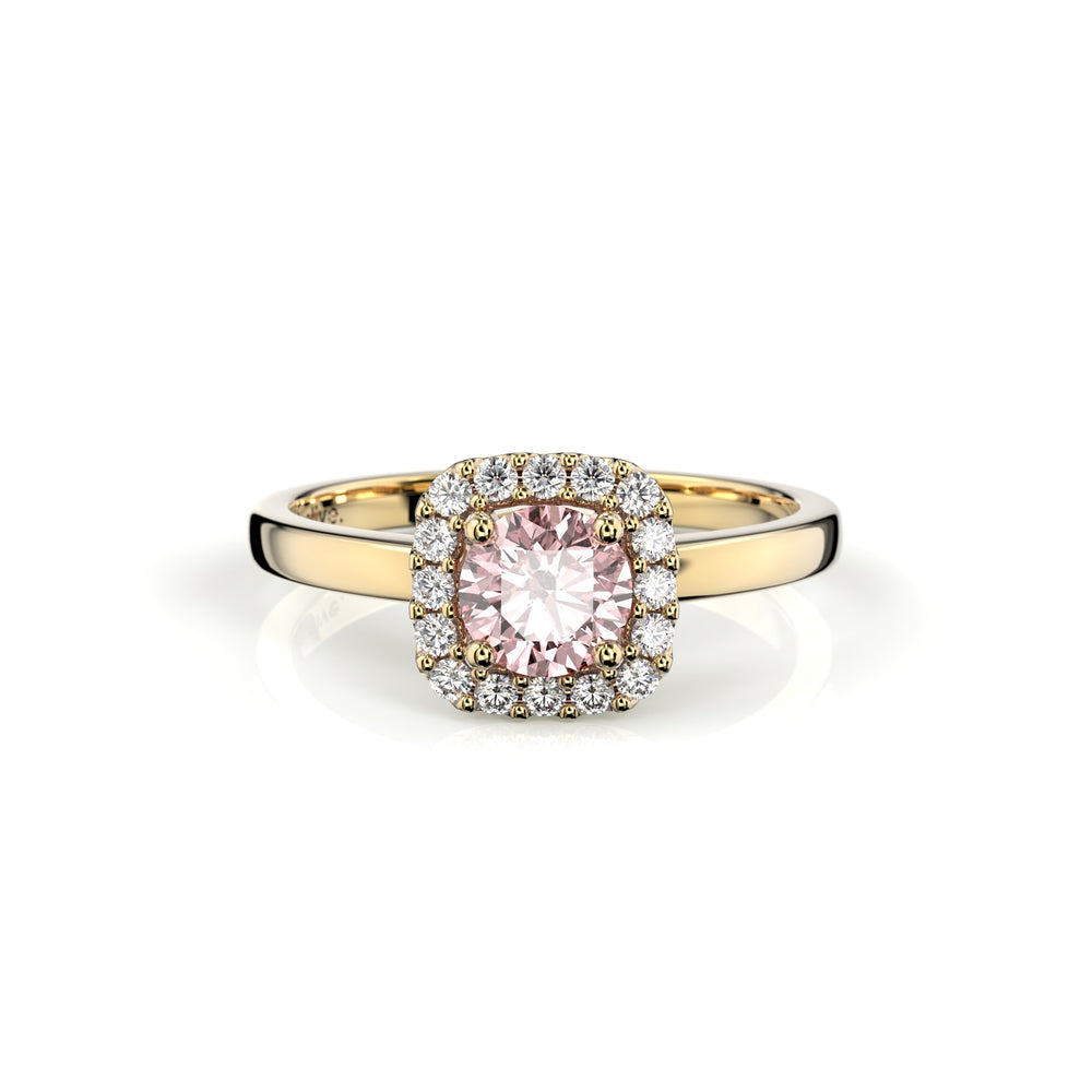 Festive Jemina Morganiitti 0,66 ct Keltakulta