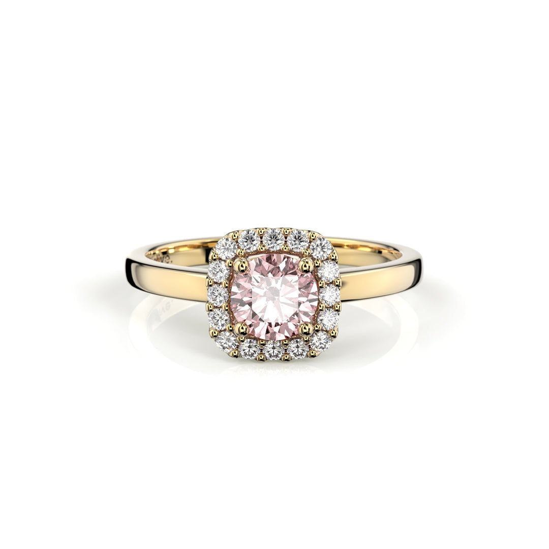 Festive Jemina Morganiitti 0,66 ct Keltakulta