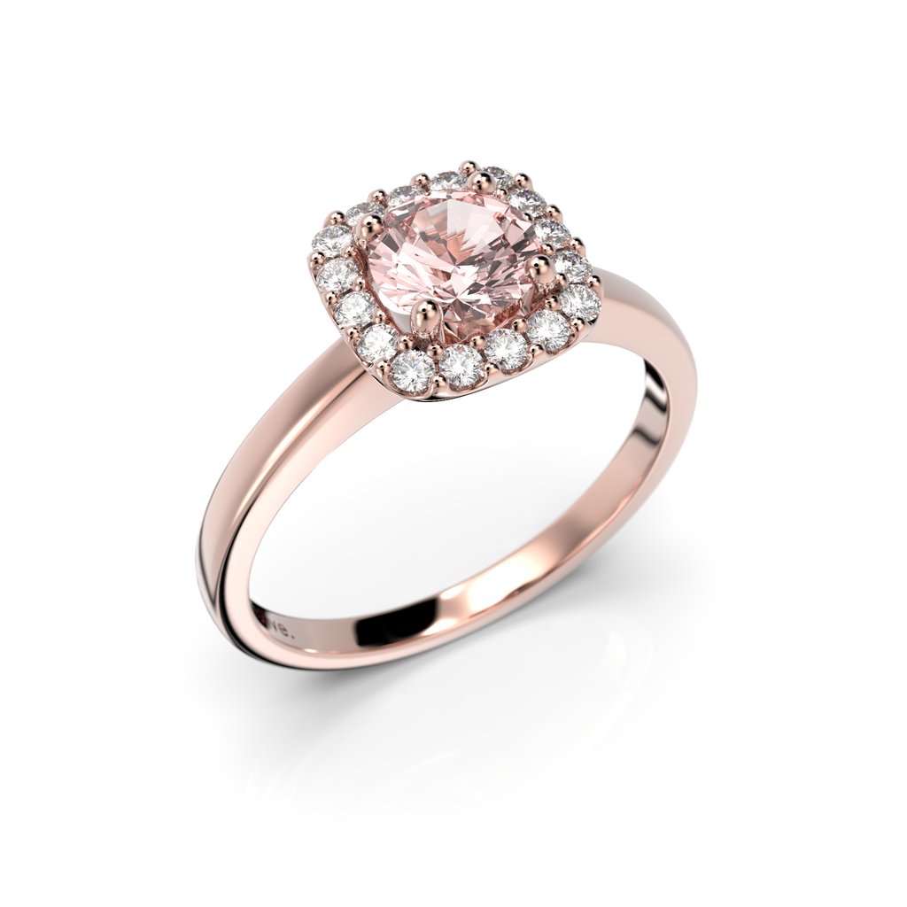 Festive Jemina Morganiitti 0,66 ct Punakulta