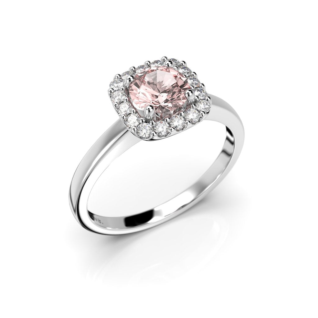 Festive Jemina Morganiitti 0,66 ct Valkokulta