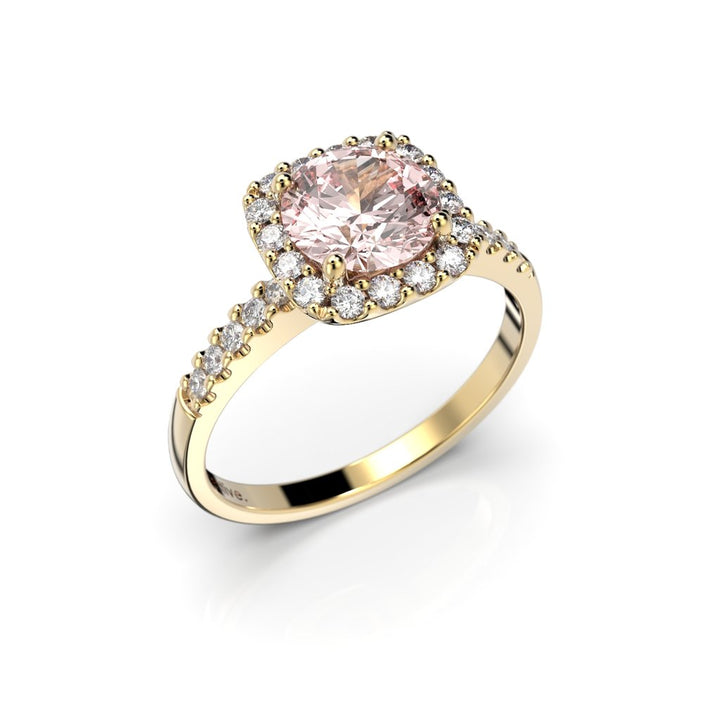 Festive Jennifer Morganiitti 1,26 ct Keltakulta
