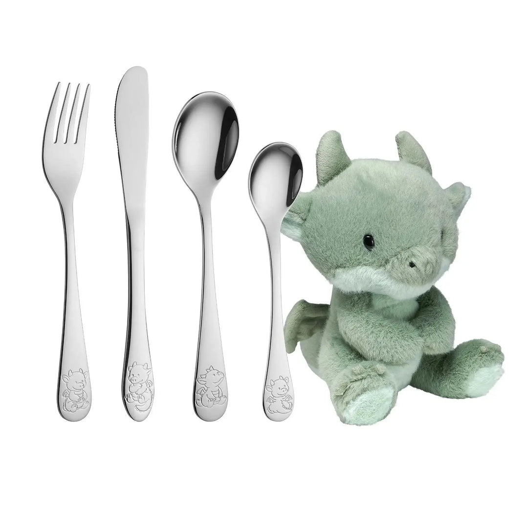 Lasten aterimet pehmolelulla dinosaurus Nordahl Andersen