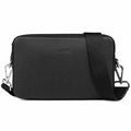 Aarni large shoulder bag moose leather black/silver
