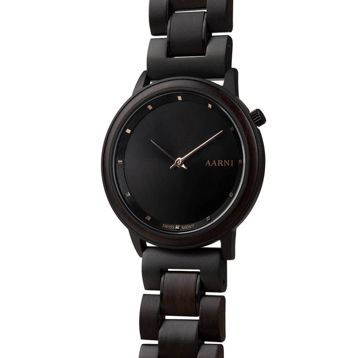 Aarni puuranneke 20 mm Eebenpuu
