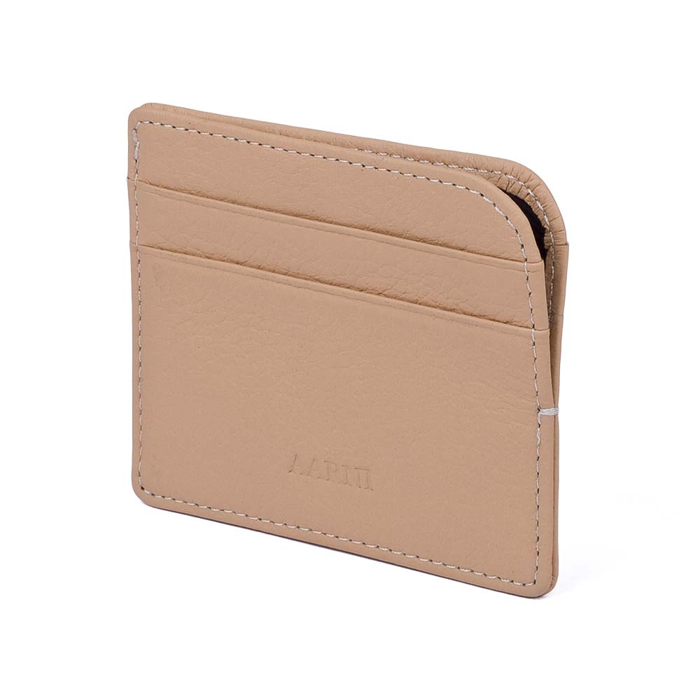 Aarni korttikotelo hirvennahka hiekka