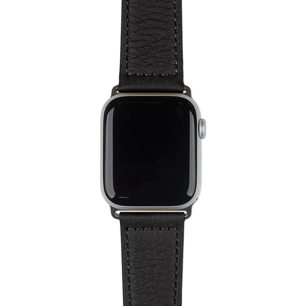 Aarni Hirvennahkainen Apple watch ranneke musta Aarni
