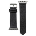 Aarni Deerskin Apple Watch Strap Black