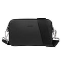 Aarni shoulder bag elk leather black/silver
