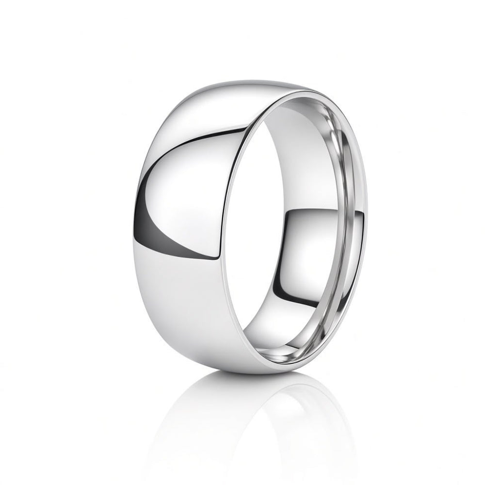 terassormus stainless steel ring 8 mm kiltava pinta