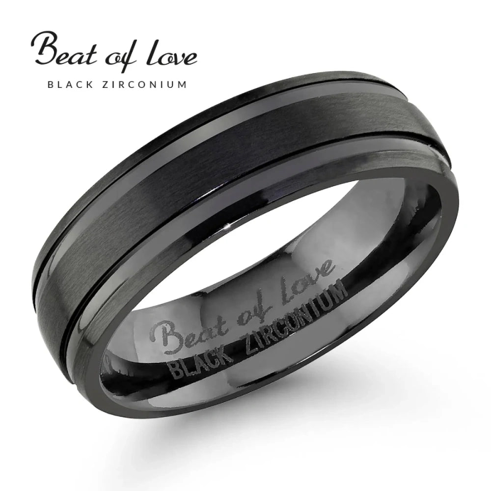 Beat of Love musta zirkonium BZ-155-6mm Beat Of Love