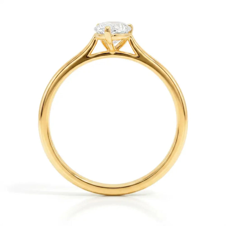 Beat of Love Sirena laboratoriotimanttisormus 0,50 ct keltakulta Beat Of Love