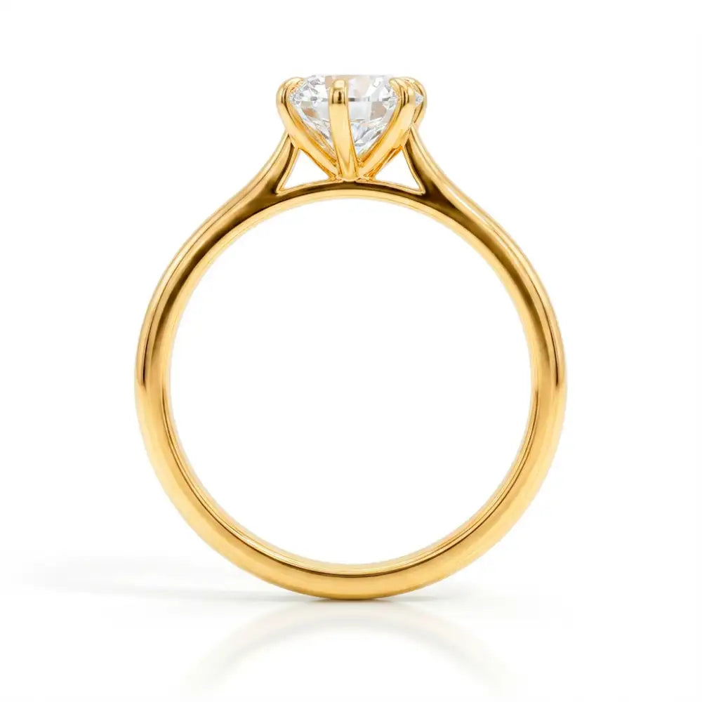 Beat of Love Cressida laboratoriotimanttisormus 1,00 ct keltakulta Beat Of Love