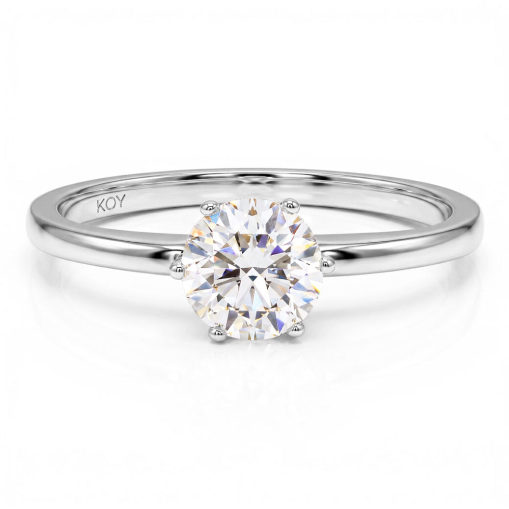 Beat of Love Andromeda laboratoriotimanttisormus 0,75 ct valkokulta Beat Of Love